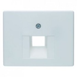 14070069 Центральная панель для розетки UAE цвет: полярная белизна, с блеском Arsys Berker