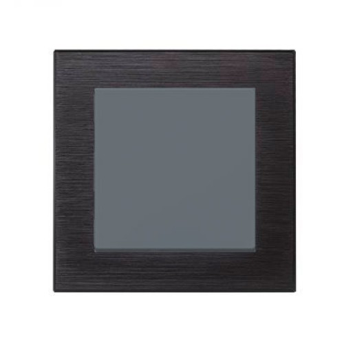 ATN312301 Рамка одинарная Schneider Electric Atlasdesign Nature, оникс металл