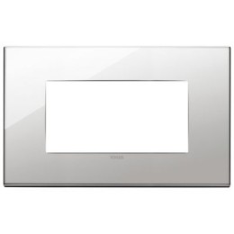 22654.81 Рамка Eikon EXE Никель 4-модульная Vimar