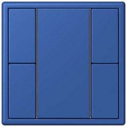 LC502TSA4320K Les Couleurs® Le Corbusier KNX кнопочный модуль F 50 с двумя парами кнопок bleu outremer 59 Jung