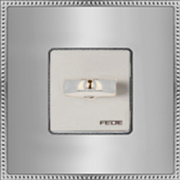 FD01431CBCB Рамка Belle Epoque Metal Хром 1-постовая Fede