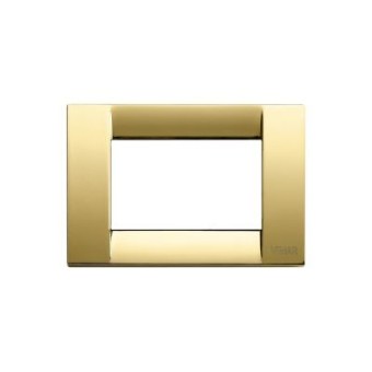 16733.32 Рамка Idea Classica Золото 3-модульная Vimar