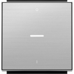 8501.4 AI Клавиша для выключателей/переключателей/кнопок с линзой и маркировкой O/I 1-клав Нержавеющая сталь , ABB