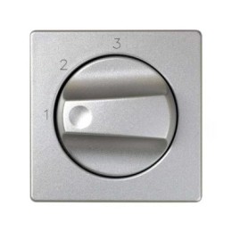 82084-93 Накладка на поворотный выключатель системы управления на 3 положения, S82 Detail алюминий Simon