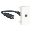 NU343318 Розетка Minijack, 1 Модуль, Белый Schneider Electric
