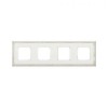 FD01214BD Рамка Provence White Decape 4-постовая Fede