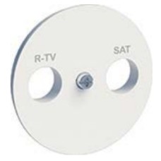 S52R441 Накладка R-TVSAT белый Odace Schneider Electric S52R441 Накладка R-TVSAT белый Odace Schneider Electric