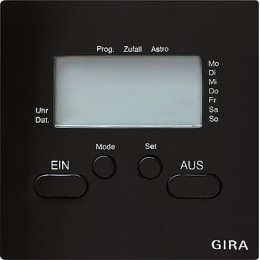 038547 Электронный таймер Черный Gira S-color