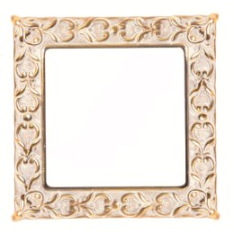 FD01521OP Рамка для накладного монтажа San Sebastian Патинированное золото 1-постовая Fede