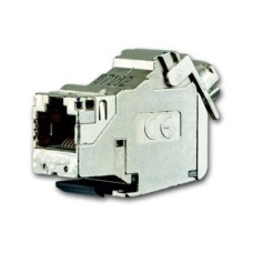0230-0-0414 (0219-101-507), Модуль/разъём универсальный, 8 полюсов, RJ45, категория 6а ISO, экранированный, до 500 МГц, ABB 0230-0-0414 (0219-101-507), Модуль/разъём универсальный, 8 полюсов, RJ45, категория 6а ISO, экранированный, до 500 МГц, ABB