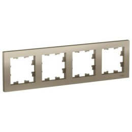ATN000504 Рамка AtlasDesign Шампань 4-постовая Schneider Electric