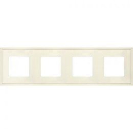 FD01604BE Рамка New Marco Бежевый 4-постовая Fede