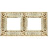FD01412BD Рамка Provence White Decape 2-постовая Fede