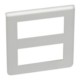 079330 Рамка Mosaic Алюминий 2х5-модульная Legrand