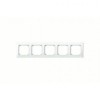 MTN478519 Рамка M-Smart Белый 5-постовая Merten