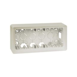 8200770-031 Монтажная коробка для накладного монтажа, 3 поста,  S82 Detail, слоновая кость Simon