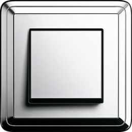 0211641 Рамка Classix Хром 1-постовая Gira