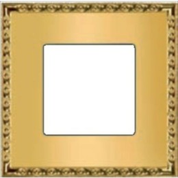 FD01211OR Рамка Toledo Золото 1-постовая Fede