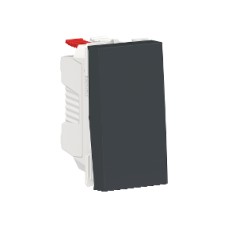 NU310154 Выключатель 1-клавишный, сх. 1 10 AX, 250 В, 1 Модуль, Антрацит Schneider Electric NU310154 Выключатель 1-клавишный, сх. 1 10 AX, 250 В, 1 Модуль, Антрацит Schneider Electric