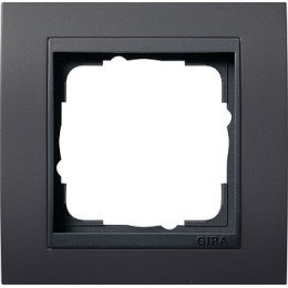 021108 Рамка Event Черный 1-постовая Gira