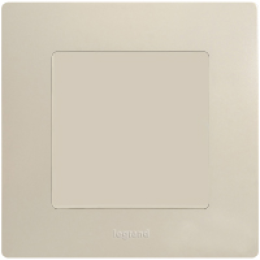 672511 Рамка Etika Слоновая кость 1-постовая  Legrand