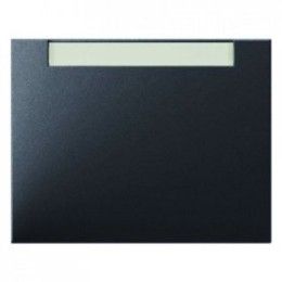 14267006 Клавиша с полем для надписей цвет: антрацит, матовый K.1 Berker