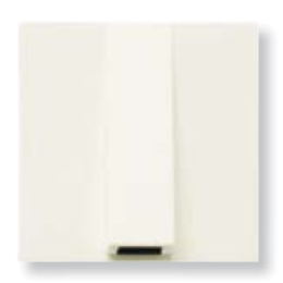 N2207 BL Вывод кабельный, 2-модульный, серия Zenit, цвет альпийский белый, ABB