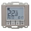20449004 Регулятор температуры, с центральной панелью цвет: стальной, лак Arsys Berker