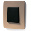 NU280228 Рамка Unica Studio Color Песочный / Антрацит 1-постовая Schneider Electric