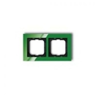 1722-286 Рамка Axcent Зеленый 2-постовая ABB