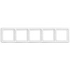 CD585WW Рамка CD 500 Белый 5-постовая Jung