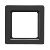 10116045 Рамка контрастная Q.1 Антрацитовый бархат 1-постовая Berker