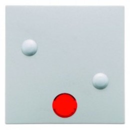 15721909 Прикручивающаяся клавиша в комплекте с 5 линзами цвет: полярная белизна, матовый S.1/B.1/B.3/B.7 Glas Berker