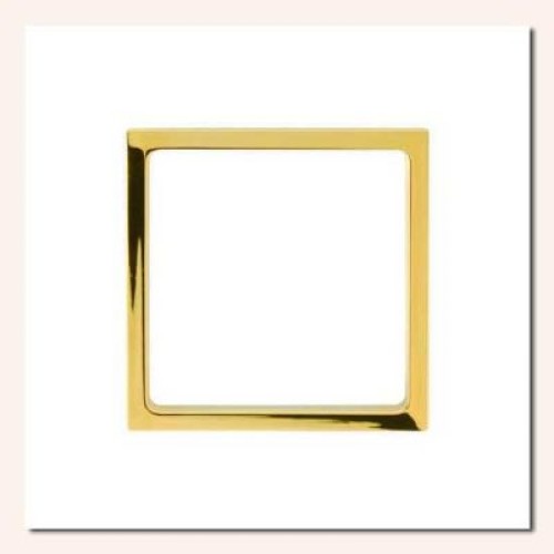 2701610-030 Рамка базовая с вырезом под декоративные вставки, 1 пост, 85х91мм, (+суппорт), Simon 27 Play, белый