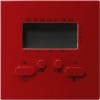 118643 Радиотермостат с таймером Красный Gira S-color