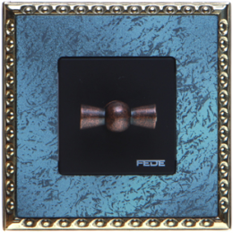 FD01211VO Рамка Toledo Зеленый оксид 1-постовая Fede