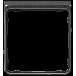 CDP82SWM Рамка внешняя CD Plus Черный металлик 1-постовая Jung