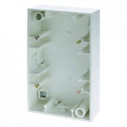 10421909 Коробка для наружного монтажа, 2-местная цвет: полярная белизна, матовый B.1/B.3 Berker