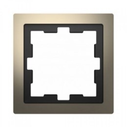 MTN4010-6550 Рамка D-Life Никель 1-постовая Merten