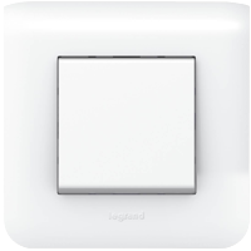 078802 Рамка Mosaic Белый 1-постовая Legrand