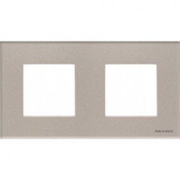 N2272 CH Рамка Zenit Брызги шампанского 2-постовая ABB