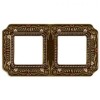 FD01362PBCL Рамка Firenze Bright Patina 2-постовая Fede