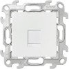 2410598-030 Розетка RJ45 кат 5e UTP, бел Simon 24