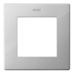 2400610-033 Рамка на 1 пост, алюминий Simon 24