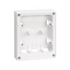 27861-35 Коробка монтажн.для рамки 27851, 179х150х40мм, белый