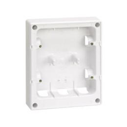 27861-35 Коробка монтажн.для рамки 27851, 179х150х40мм, белый