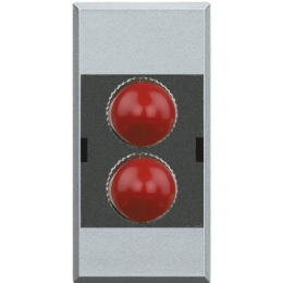 HC4268ST Axolute Двойной разъем для оптико-волоконной линии, кабельный разъем SТ – дуплекс Bticino