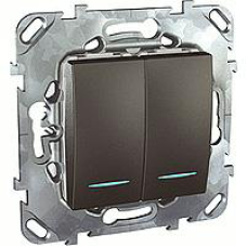 MGU5.0303.12NZD Двухклавишный переключатель (сх.6+6) с инд. ламп, графит Schneider Electric MGU5.0303.12NZD Двухклавишный переключатель (сх.6+6) с инд. ламп, графит Schneider Electric