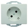 47280069 Штепсельная розетка SCHUKO 45° цвет: полярная белизна, с блеском Arsys Berker