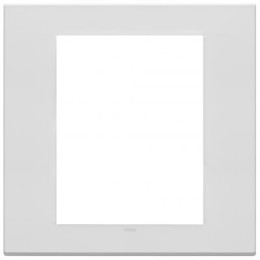 22668.01 Рамка Eikon EXE Белый матовый 8-модульная Vimar